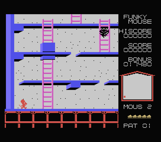 Funky Mouse screenshot 2 for MSX